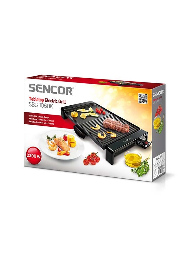 سنكور شوّاية طاولة كهربائية 2300.0 W SBG 106BK أسود - Image 3