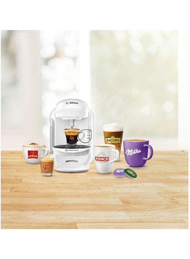 BOSCH - Tassimo Vivy2 Coffee Maker 1300W 0.7L 0.7 L 1300.0 W Tas1404Gb White - Image 1