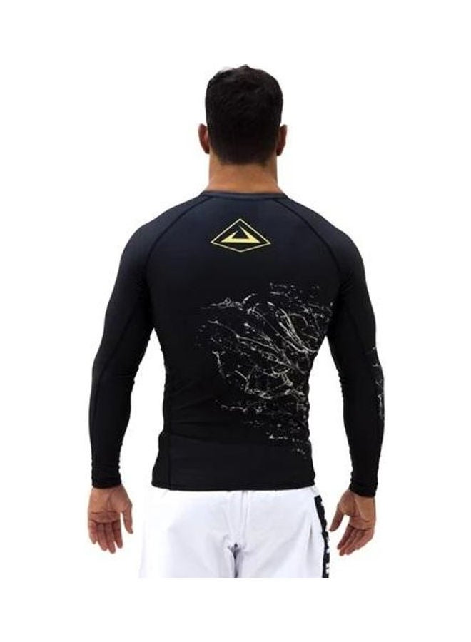 VULKAN Guard Lion T-Shirt Black/White/Green - Image 2