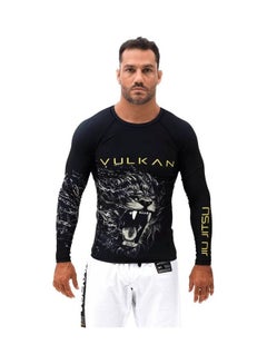 VULKAN Guard Lion T-Shirt Black/White/Green  - Image 1