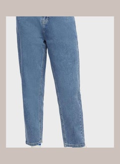 SEMIR High Waist Tapered Jeans Blue  - Image 2