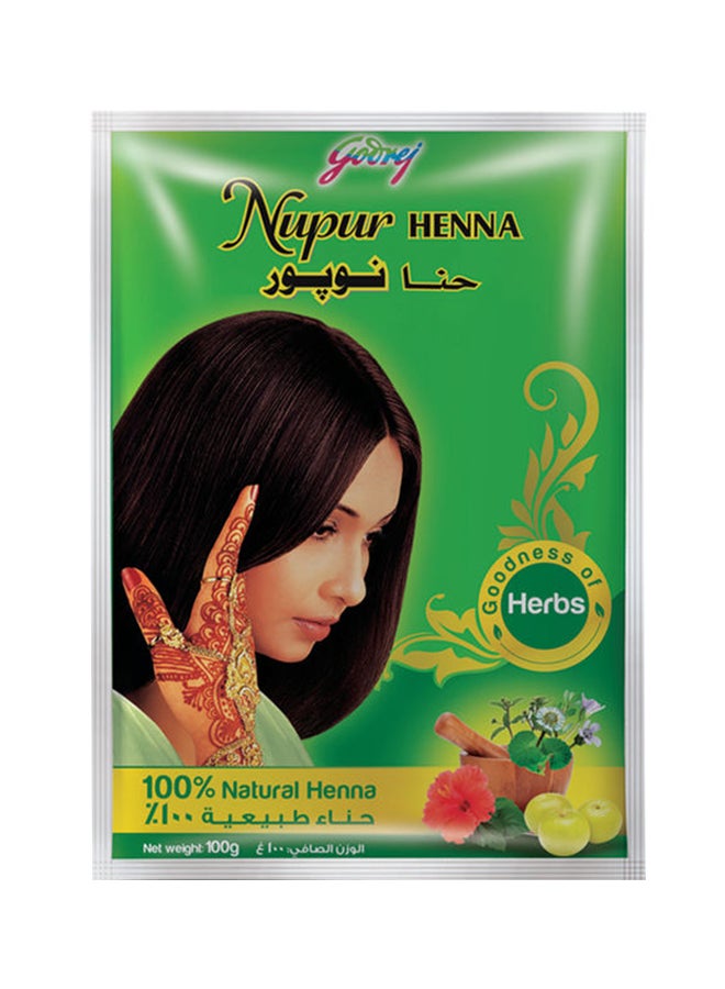 جودريج حنة شعر طبيعية Nupur وزن 100 جم  - Image 1