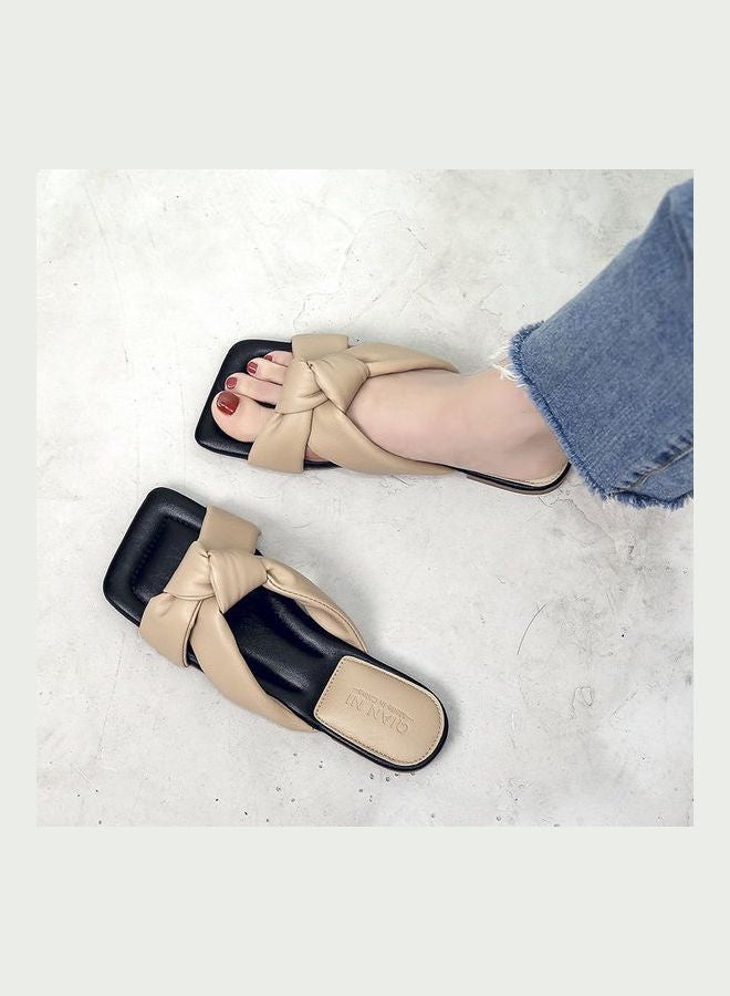 Ultra Soft Lightweight Slippers Brown/Black  - Image 3