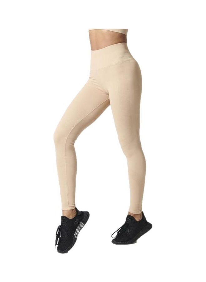 NUX ACTIVE - One By One Leggings Beige - Image 1