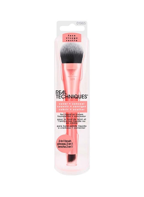 Dual Ended - Cover And Conceal Brush Multicolour