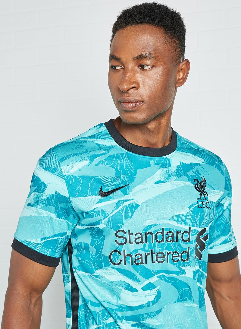 Nike - Liverpool FC 2020/21 Stadium Away Jersey Blue - Image 1
