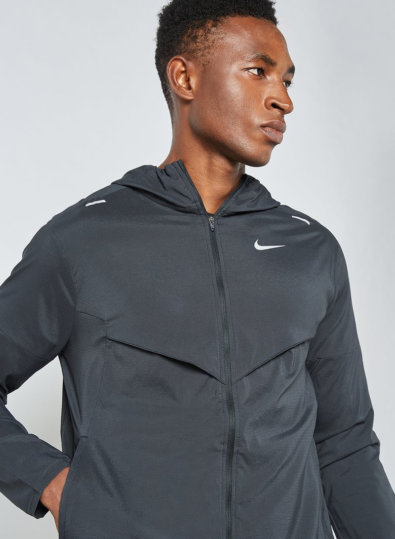 Nike - Windrunner Running Jacket Black - Image 1