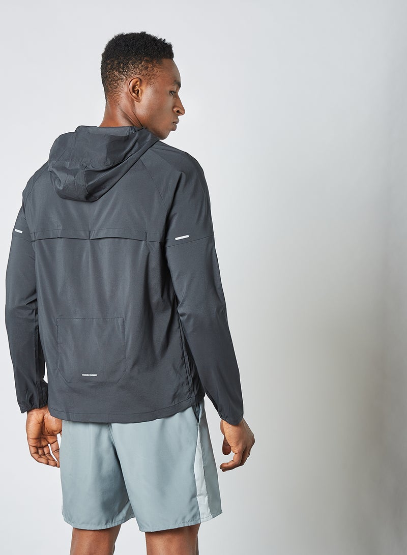 Nike - Windrunner Running Jacket Black - Image 1