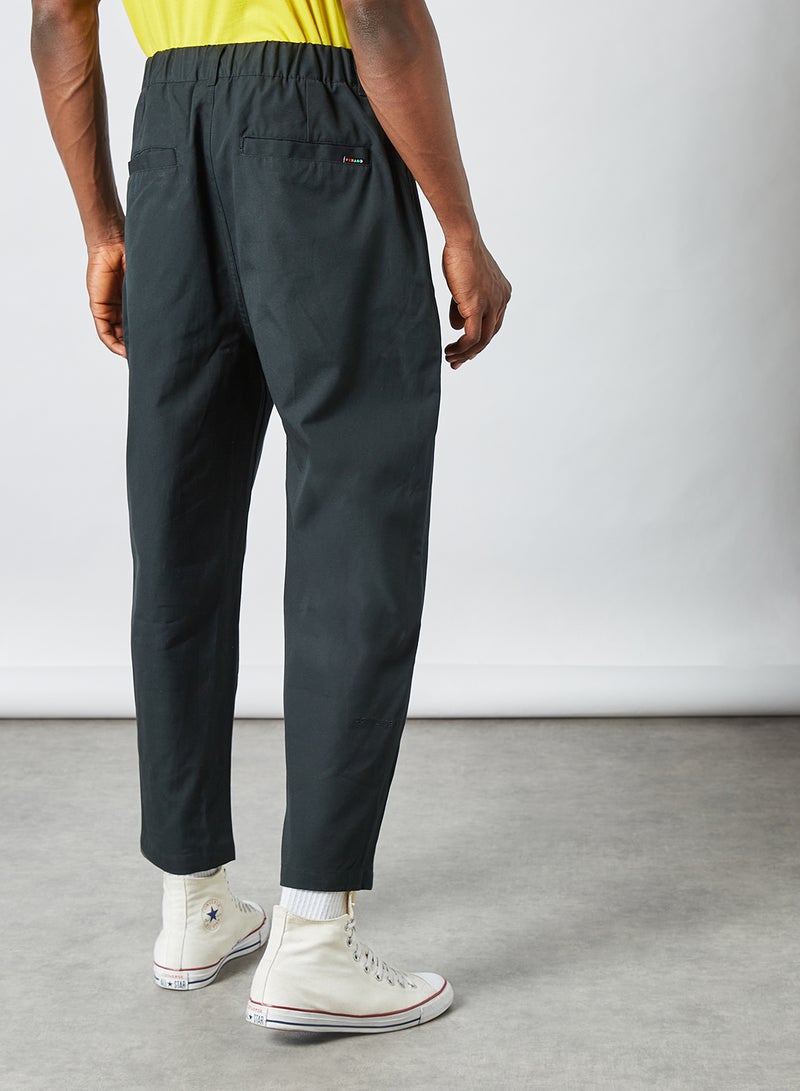 CONVERSE Tapered Chino Pants Black - Image 2