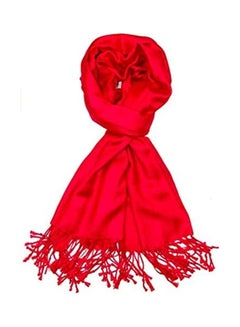 Vitacelli Pashmina Scarf For Women Red  - Image 4