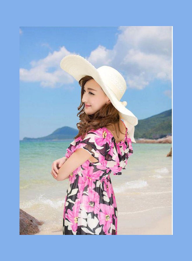 JOLLY Bowknot Beachside Hat Beige  - Image 3