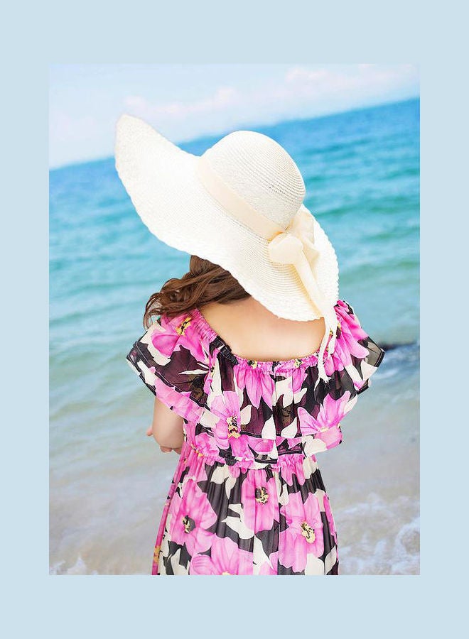JOLLY Bowknot Beachside Hat Beige  - Image 4
