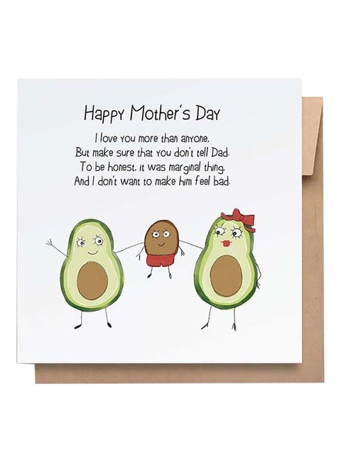 Mother's Day Card - Don't Tell Dad