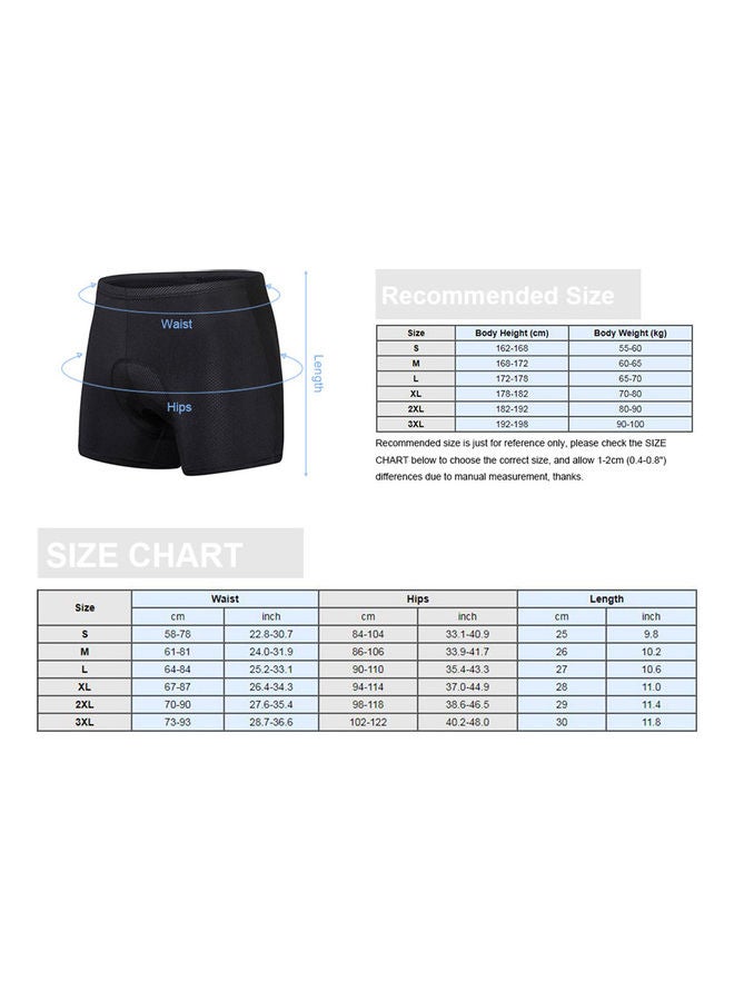 Generic Padded Cycling Shorts 3XL  - Image 5