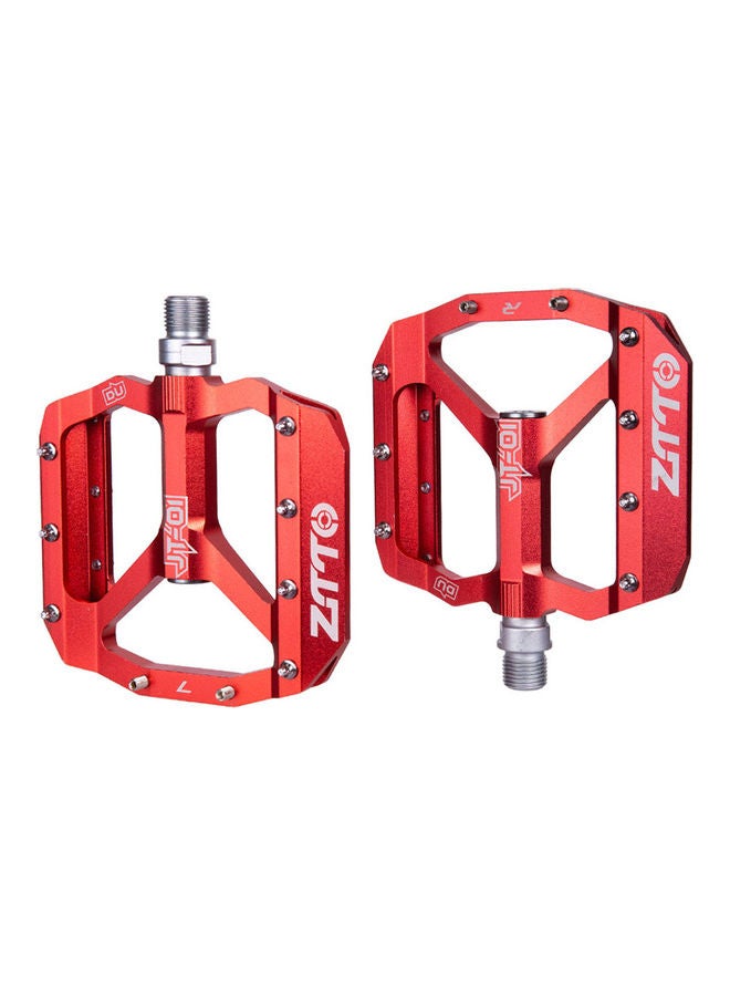 زد تي تي أو طقم قطعتين دواسات دراجة مصنوعة من سبيكة الألومنيوم