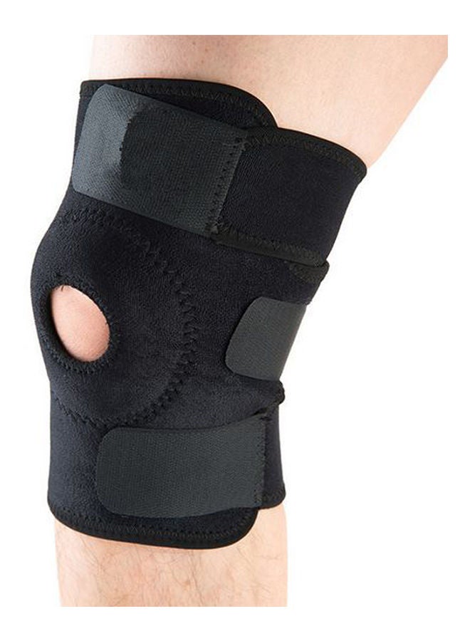 Generic Elastic Knee Support Brace Adjustable Patella Knee Pads Safety Guard Strap  - Image 1