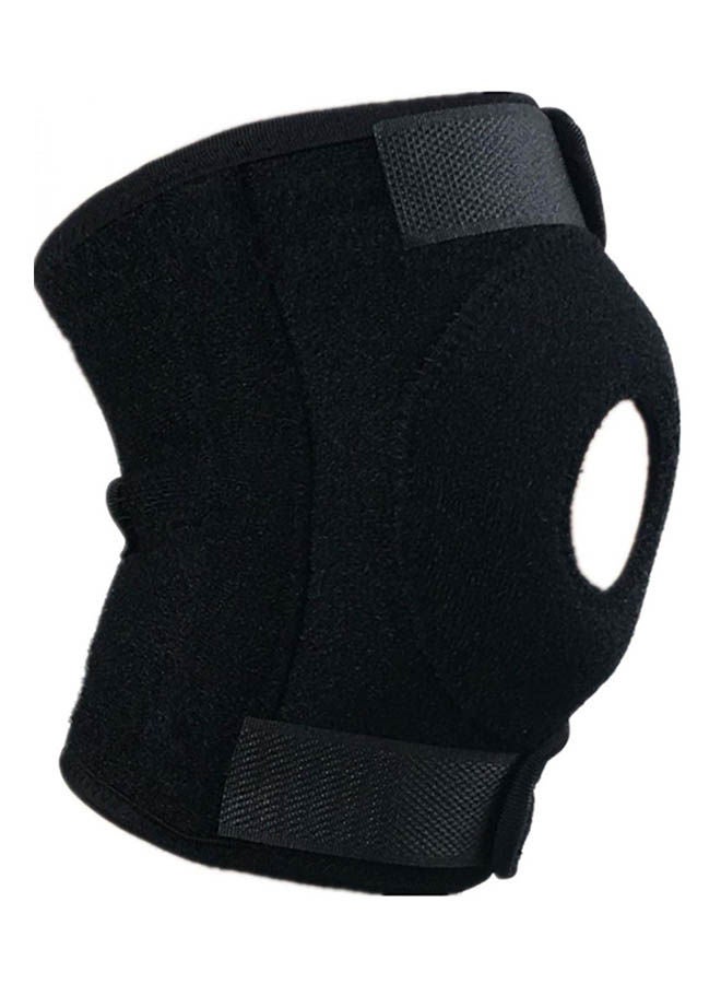 Generic Elastic Knee Support Brace Adjustable Patella Knee Pads Safety Guard Strap, - Image 1
