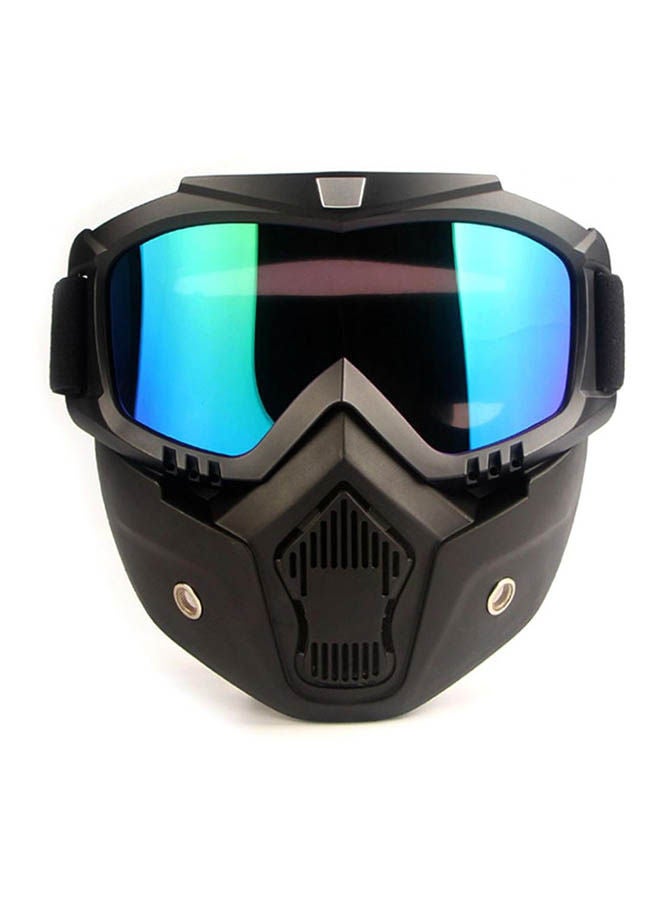 Generic Gulfhorizon Outdoor Riding Sports Eyewear Windproof Motorcycle Goggles Detachable Mask - Image 1