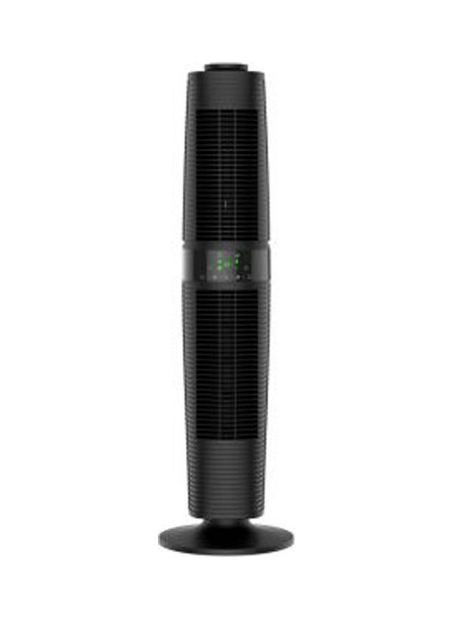 Toshiba - Tornado Tower Fan With 3 Speeds and Remote Control TTF-45-360 Black - Image 1