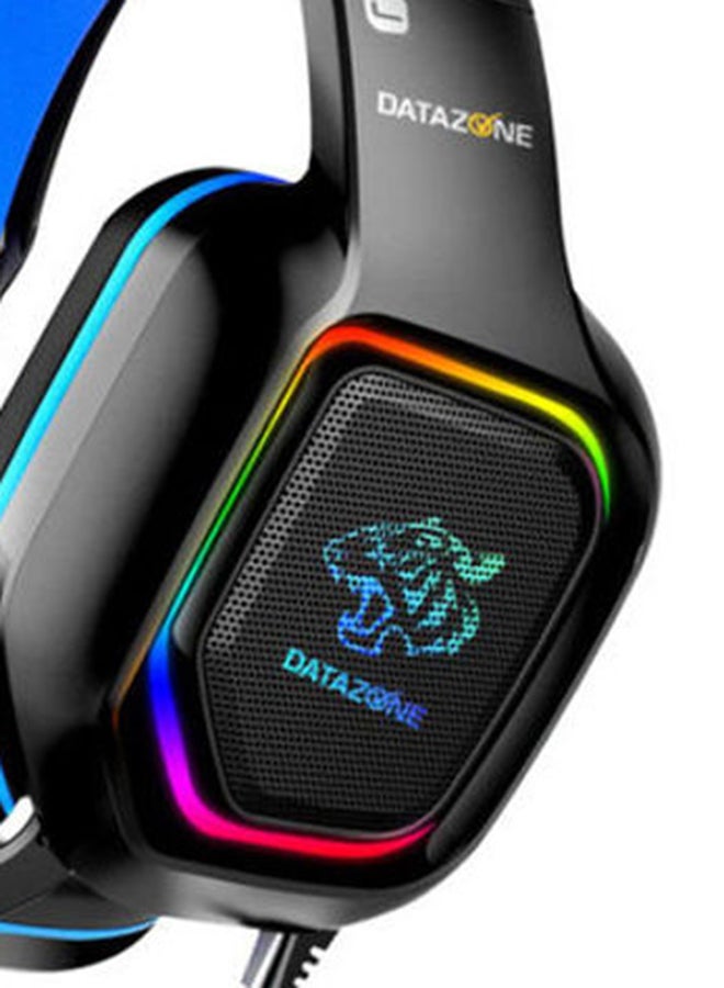 Datazone Wired Over-Ear Gaming Headphones With Mic - Image 3