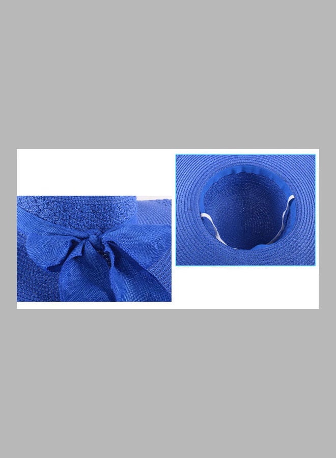 JOLLY Bowknot Beachside Hat Blue - Image 5