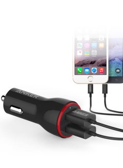 Anker Power Drive Dual USB Car Charger 24 W Black/Red  - Image 5