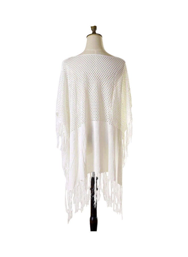 Loose Short Cover Up Beige  - Image 3