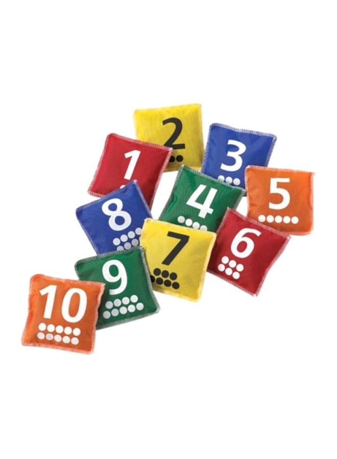 DAWSON SPORTS 10-Piece Numbered Bean Bags  - Image 1