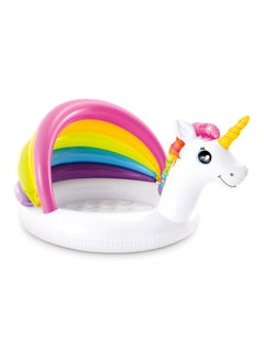 INTEX Unicorn Inflatable Kiddie Pool 127x102x69cm  - Image 2