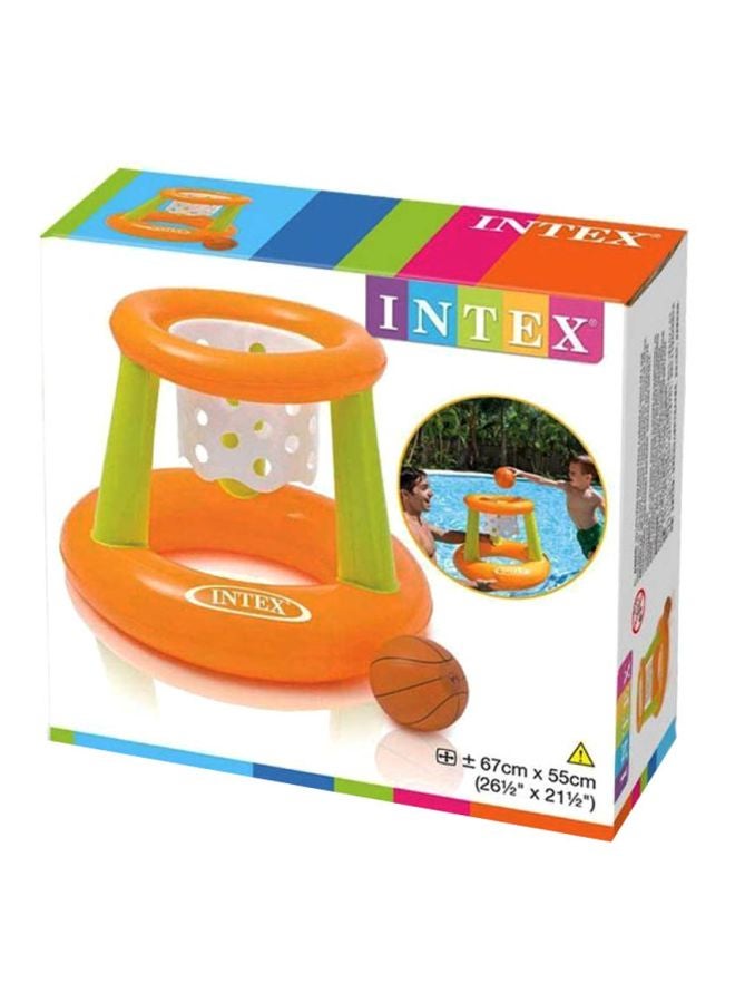 INTEX Floating Hoops Basketball Kit 26.5x21.5inch - Image 2