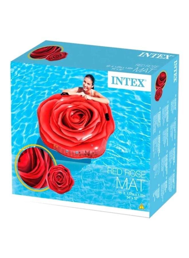 Rose Designed Inflatable Pool Float 137x132cm - v1614683821/N26346656A_3