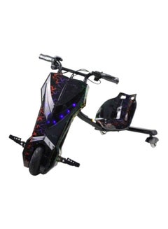 Generic 3-Wheeler Electric Drifting Scooter With Comfortable Seat For Kids And Adults 70x55x21cm 