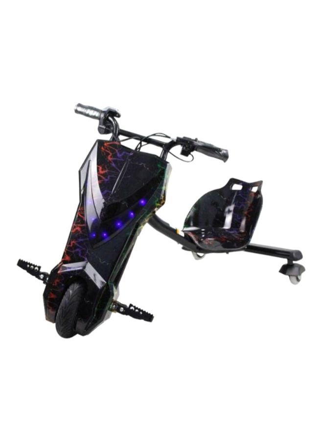 Generic 3-Wheeler Electric Drifting Scooter With Comfortable Seat For Kids And Adults 70x55x21cm 