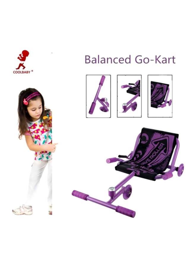 Cool Baby 3-Wheel Wave Roller Scooter Purple 50x30x20cm - Image 3