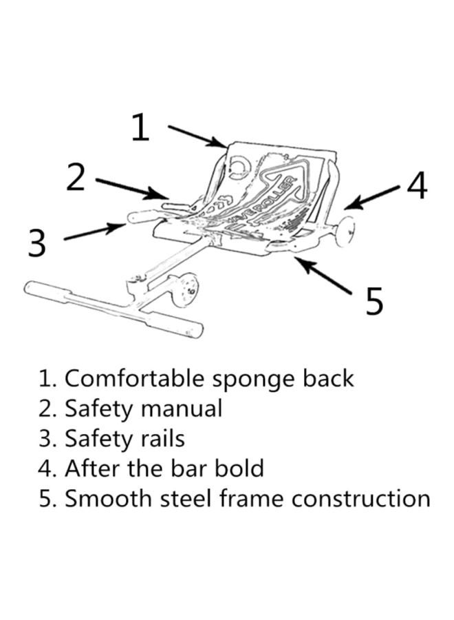 Cool Baby 3-Wheel Wave Roller Scooter Purple 50x30x20cm - Image 4