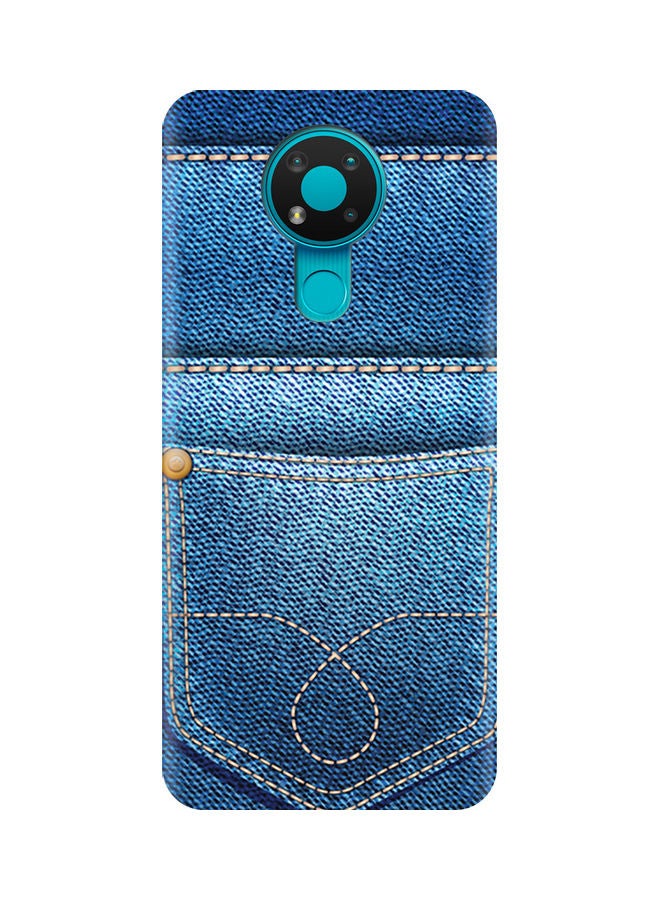 إيه إم سي ديزاين غطاء حماية واقٍ لهاتف نوكيا 3.4 أزرق - Image 1