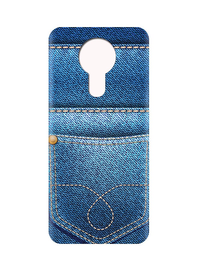 إيه إم سي ديزاين غطاء حماية واقٍ لهاتف نوكيا 3.4 أزرق - Image 2