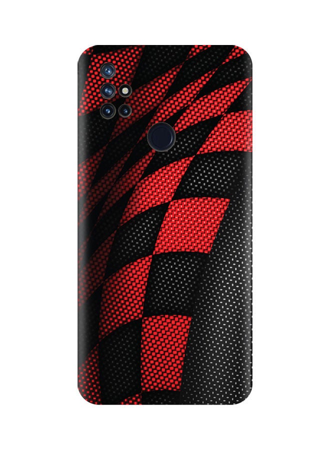 AMC DESIGN Protective Case Cover For OnePlus Nord N10 5G Red/Black - Image 1