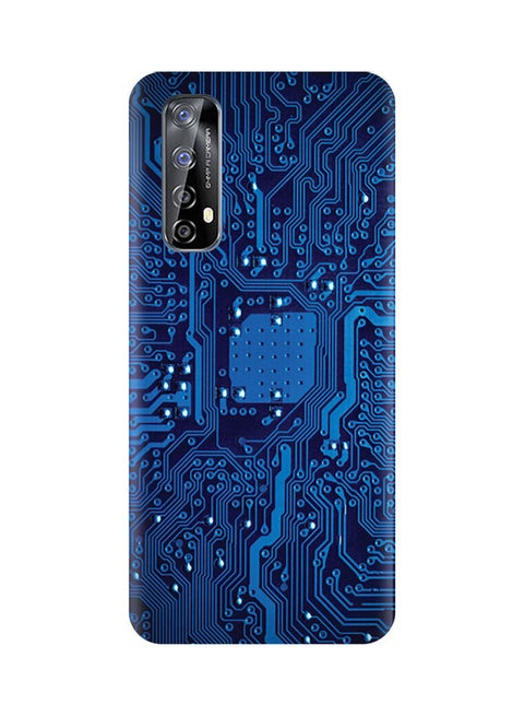 Protective Case Cover For Realme 7 Blue