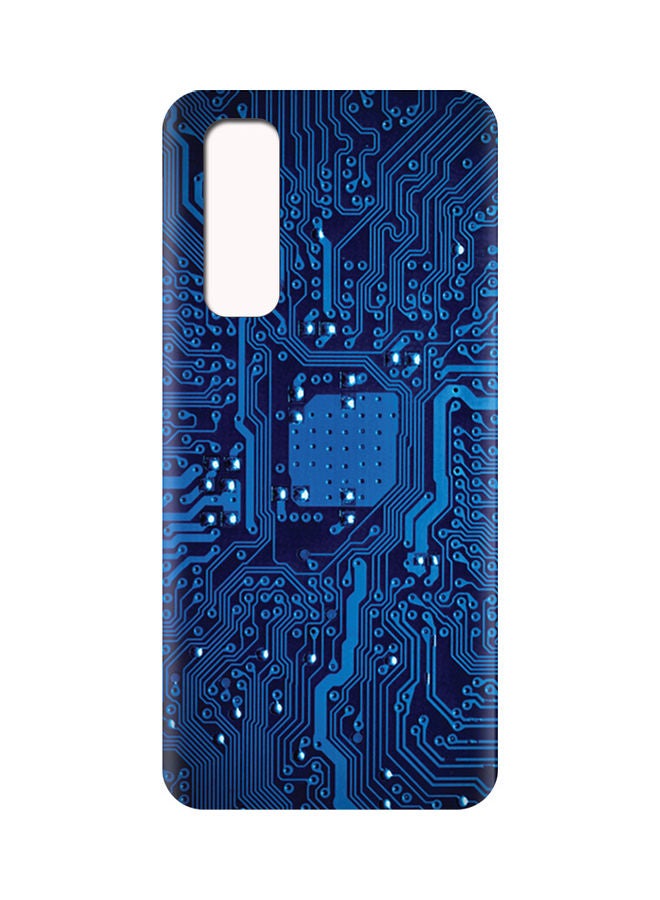 Protective Case Cover For Realme 7 Blue