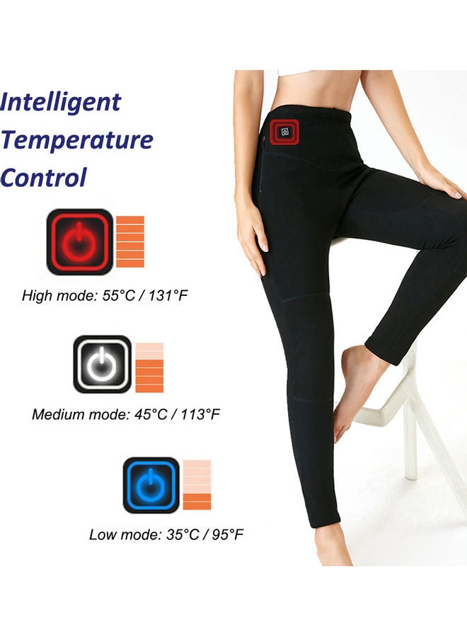 Generic Heated Pants Washable USB Charging Electric Thermal Heating Trousers Insulated Heating Underwear L 40*5*30cm - Image 3