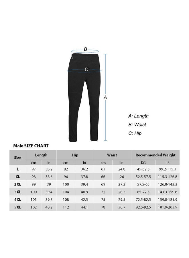 Generic Heated Pants Washable USB Charging Electric Thermal Heating Trousers Insulated Heating Underwear L 40*5*30cm - Image 4