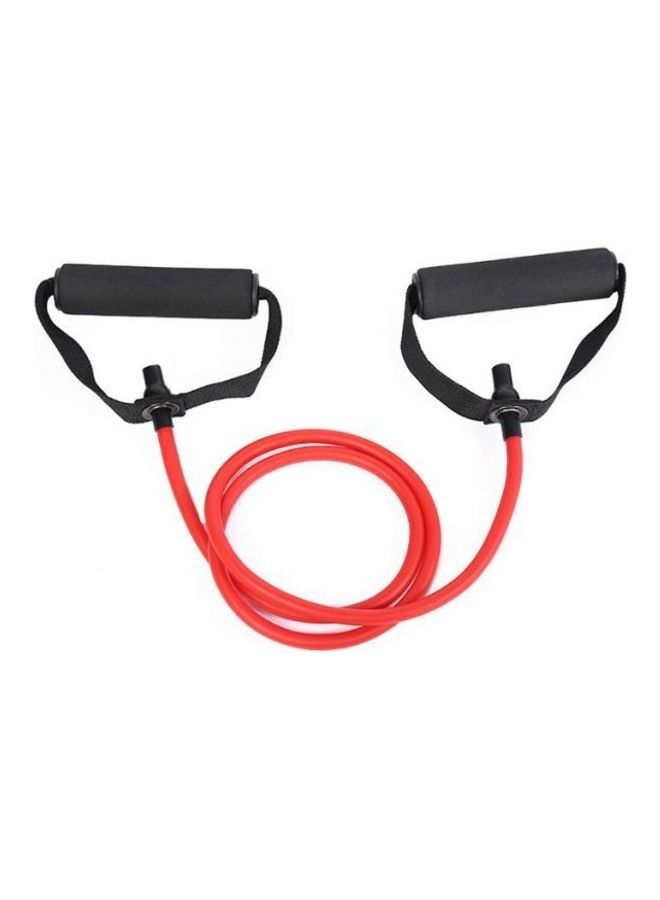 Kanteen Store 1pcs Single Resistance Band, Exercise Tube with Door Anchor and Manual for Resistance Training, Physical Therapy, Home Workouts - Image 2