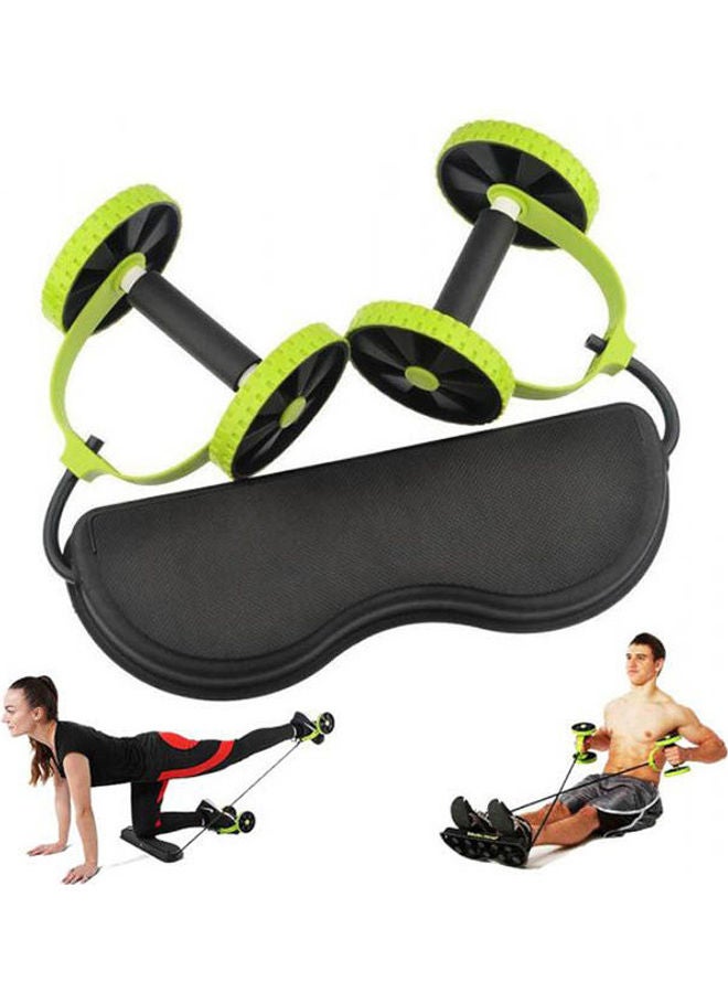 Kanteen Store Fitness Minutes, Revoflex, Double Ab Roller Wheel Wheel, Exercises  - Image 1