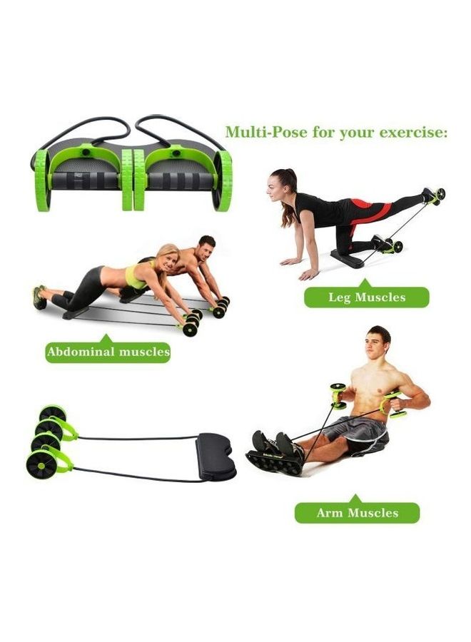 Fitness Minutes, Revoflex, Double Ab Roller Wheel Wheel, Exercises - v1614685769/N44860202A_2