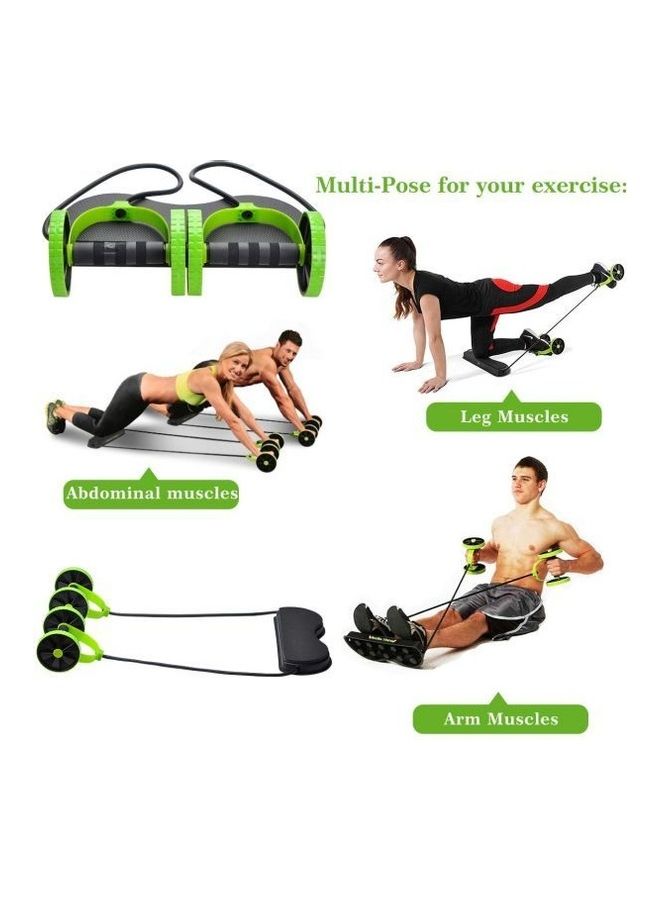 Kanteen Store Fitness Minutes, Revoflex, Double Ab Roller Wheel Wheel, Exercises  - Image 2