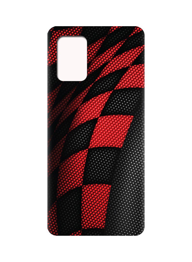 AMC DESIGN Protective Case Cover For Vivo V20 2021 Red/Black - Image 2