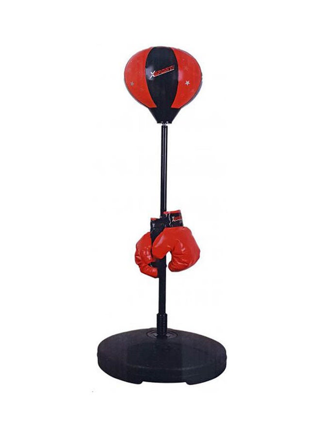 Generic Punching Ball With Boxing Gloves Kids Childrens Sports Boys Speed Ball Play Set 90-120cm  - Image 1