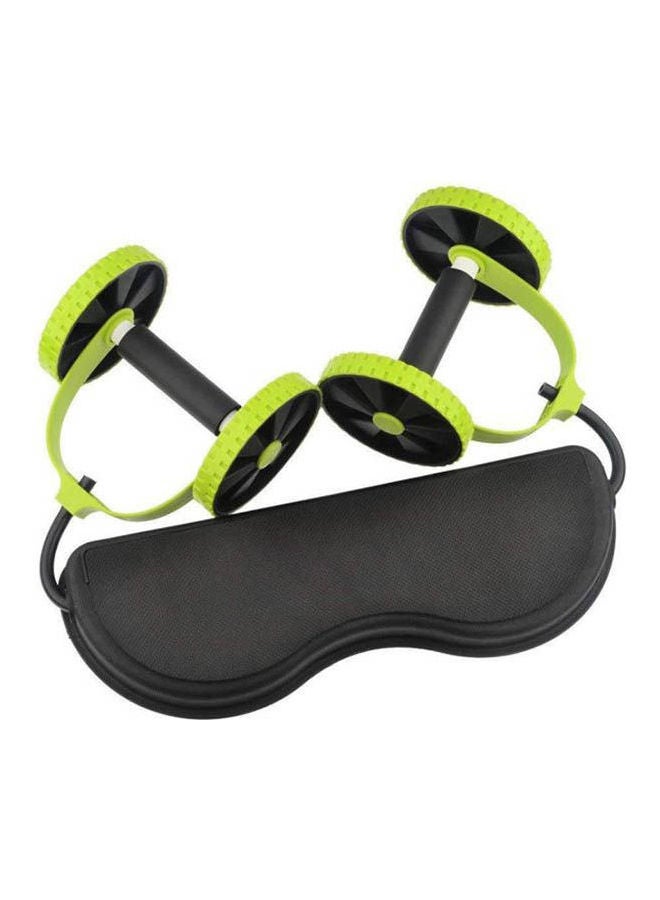 Generic - New Sport Core Double Ab Power Ab Roller Ab Wheel Fitness Abdominal Exercises Equipment Coaster Pull Roda Waist Slimming Trainer Revoflex Xtreme - Image 1