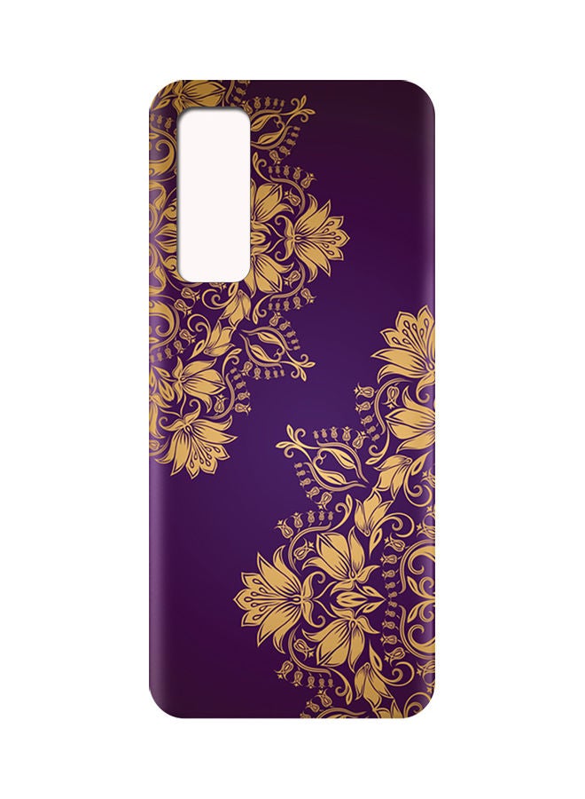 AMC DESIGN Protective Case Cover For Vivo V20 V Purple/Gold - Image 2